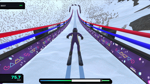 Ski Jump game preview