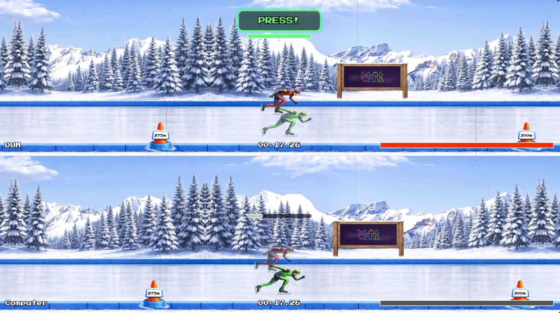 Speed Skating game preview
